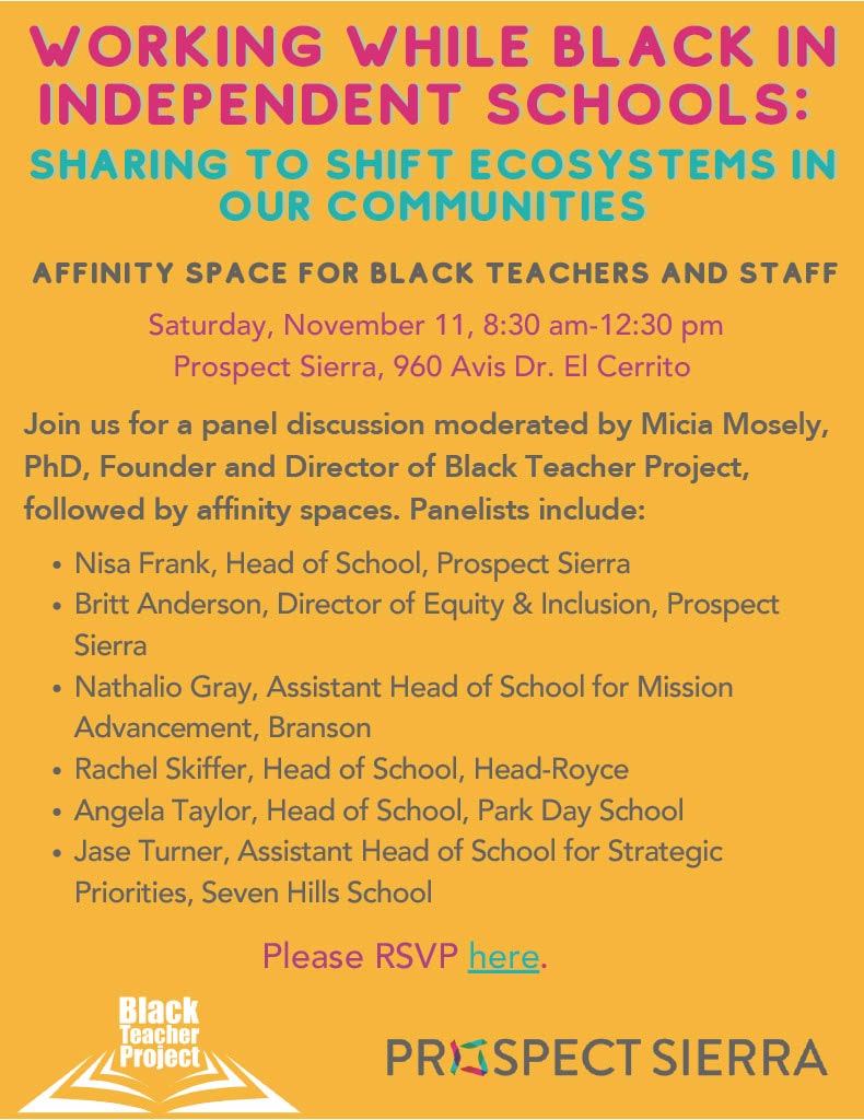Working While Black in Independent Schools Sharing to Shift Ecosystems